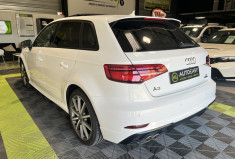 Audi A3 SPORTBACK 2.0 TDI 184 ch S tronic 7 Quattro S-LINE DESIGN LUXE