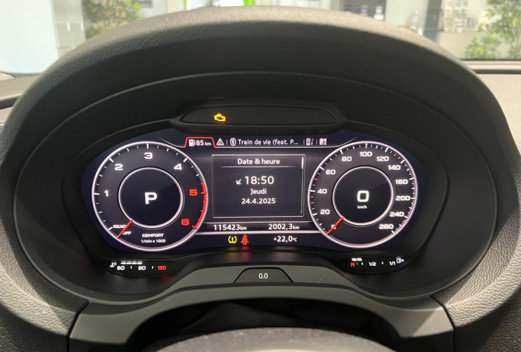 Audi A3 SPORTBACK 2.0 TDI 184 ch S tronic 7 Quattro S-LINE DESIGN LUXE