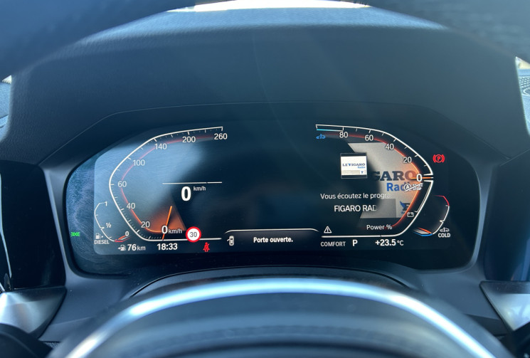 BMW Série 3 320D MILD HYBRID XDRIVE 190 Ch M SPORT BVA8 * FEUX LED * CARPLAY * GPS * DIGITAL COCKPIT