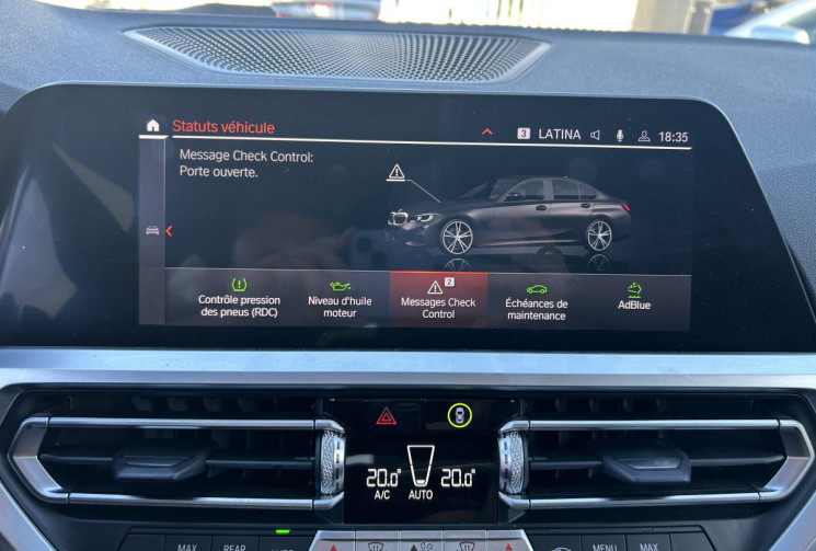 BMW Série 3 320D MILD HYBRID XDRIVE 190 Ch M SPORT BVA8 * FEUX LED * CARPLAY * GPS * DIGITAL COCKPIT