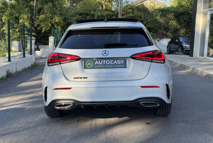 Mercedes Classe A 180  AMG Line 136 ch 7G-DCT / Toit ouvrant / Carplay / Lumiere / Pack Sport Black