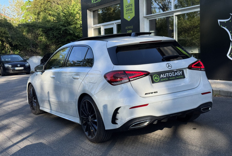Mercedes Classe A 180  AMG Line 136 ch 7G-DCT / Toit ouvrant / Carplay / Lumiere / Pack Sport Black