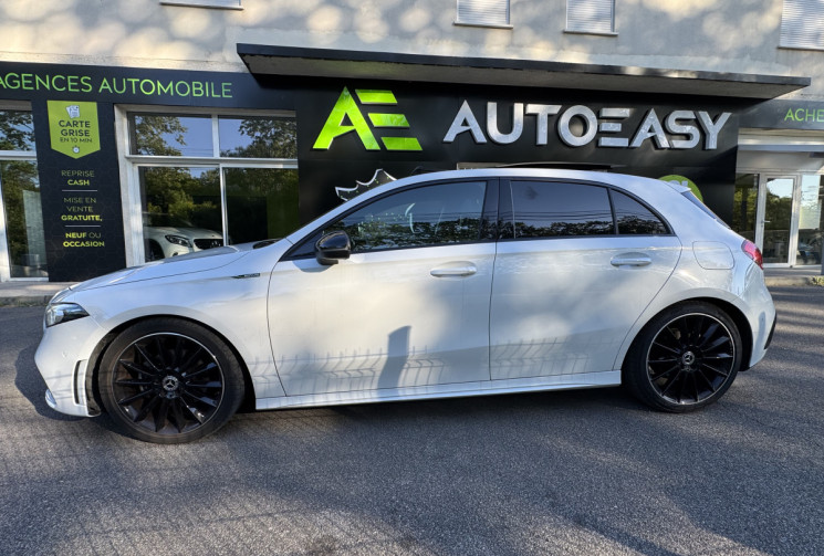 Mercedes Classe A 180  AMG Line 136 ch 7G-DCT / Toit ouvrant / Carplay / Lumiere / Pack Sport Black