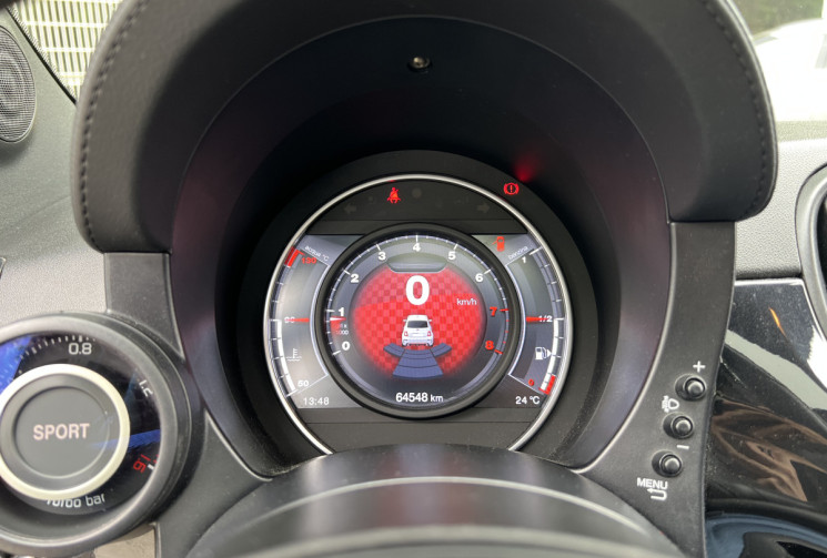 Abarth 500 595 1.4 T-Jet 145 70e Anniversaire / Distribution Neuve / Toit Ouvrant / Carplay 