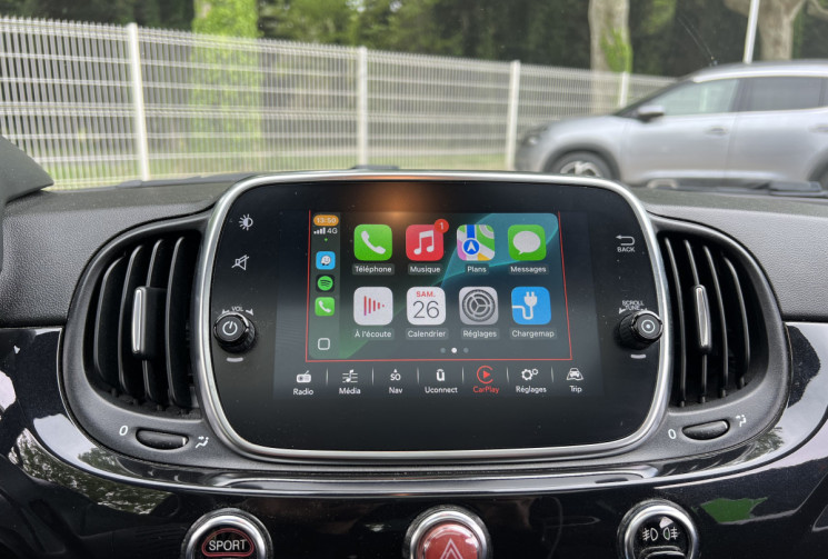 Abarth 500 595 1.4 T-Jet 145 70e Anniversaire / Distribution Neuve / Toit Ouvrant / Carplay 