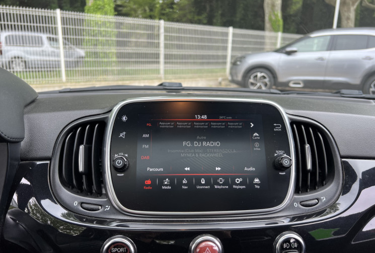 Abarth 500 595 1.4 T-Jet 145 70e Anniversaire / Distribution Neuve / Toit Ouvrant / Carplay 