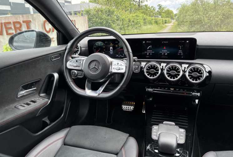 Mercedes Classe A AMG Line 180d 116cv * TVA Récupérable * Caméra * Sièges chauffants * Led Ambiance