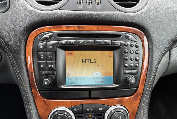 Mercedes SL 500 V8 306 cv BVA * Radar * Sièges Elec chaffants à mémoire * Cabriolet