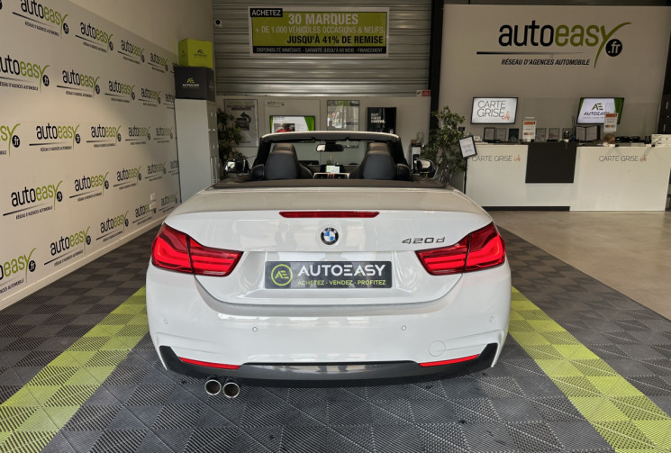 BMW SERIE 4 CABRIOLET 420dA 190 ch M Sport F33