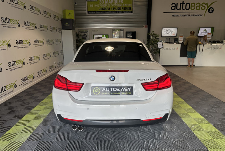 BMW SERIE 4 CABRIOLET 420dA 190 ch M Sport F33