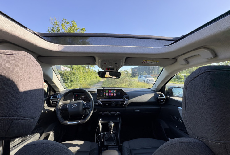 Citroën C4 SHINE 110 cv BlueHDI * Toit Ouvrant * Caméra 360 * Régulateur Adaptatif * HUD
