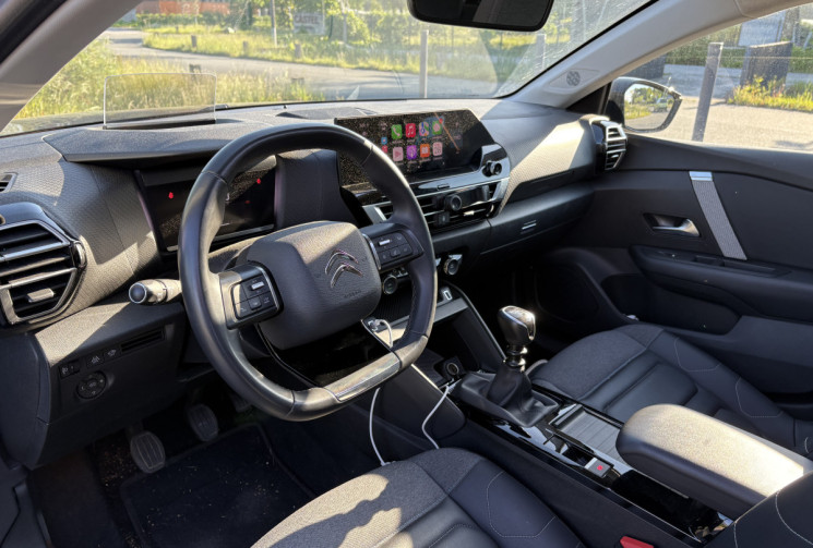 Citroën C4 SHINE 110 cv BlueHDI * Toit Ouvrant * Caméra 360 * Régulateur Adaptatif * HUD