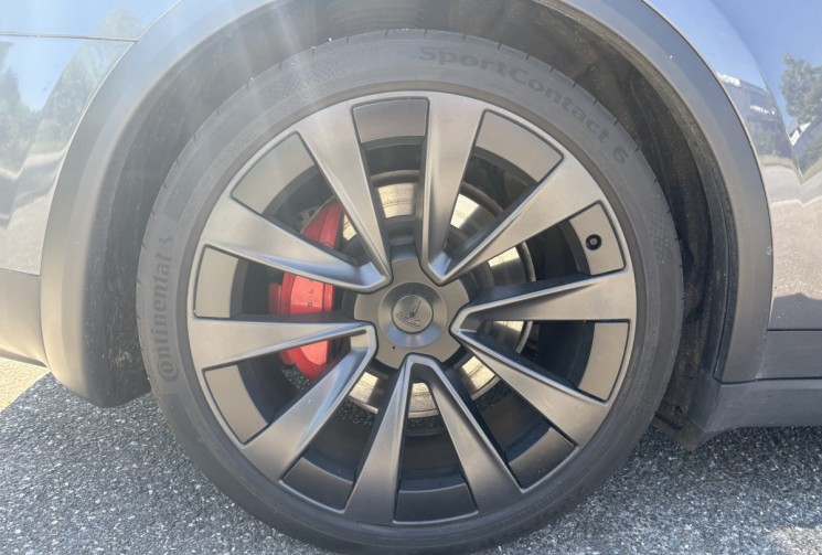 Tesla Model X PLAID  1020ch * jante turbine 22
