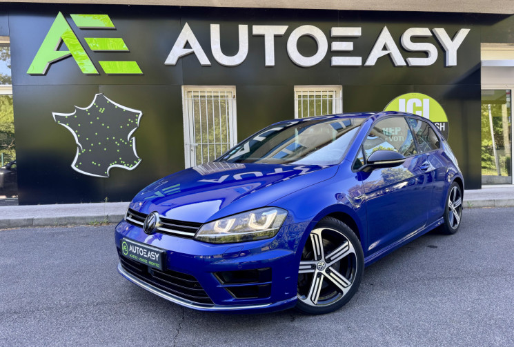 Volkswagen Golf 7R VII (7) R 2.0 TFSi  300 ch DSG6 4Motion 3P / Bleu Lapiz / Garantie 6 mois
