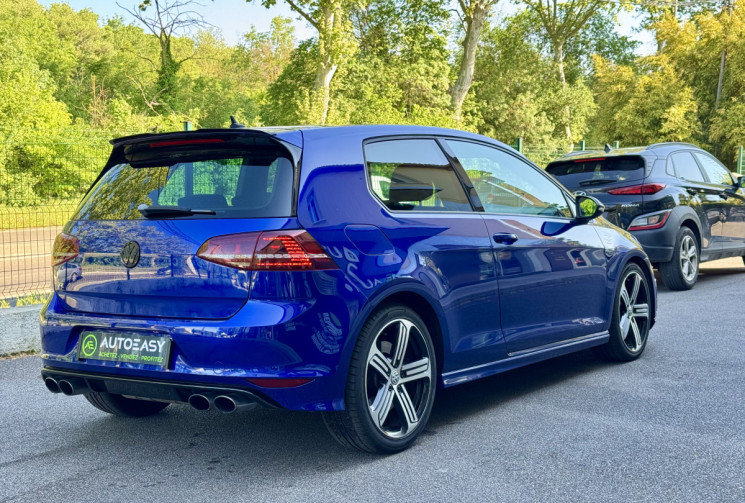 Volkswagen Golf 7R VII (7) R 2.0 TFSi  300 ch DSG6 4Motion 3P / Bleu Lapiz / Garantie 6 mois