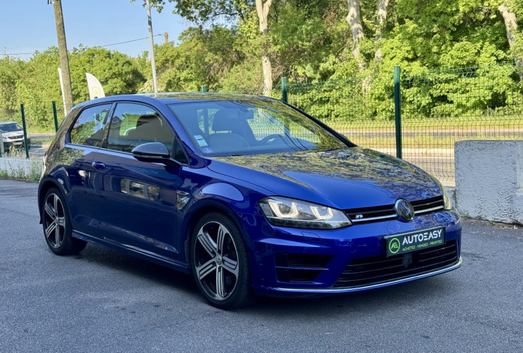 Volkswagen Golf 7R VII (7) R 2.0 TFSi  300 ch DSG6 4Motion 3P / Bleu Lapiz / Garantie 6 mois