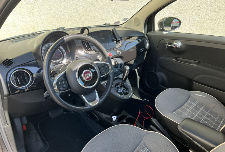 FIAT 500 1.2 MPi 69ch BVA LOUNGE DUALOGIC 