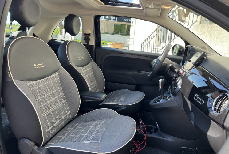 FIAT 500 1.2 MPi 69ch BVA LOUNGE DUALOGIC 