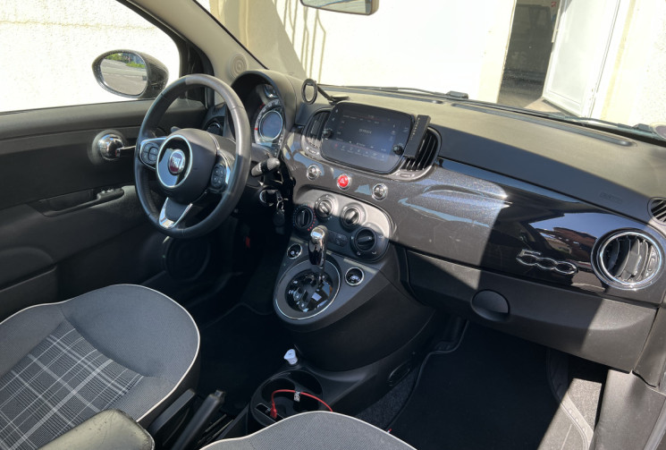 FIAT 500 1.2 MPi 69ch BVA LOUNGE DUALOGIC 