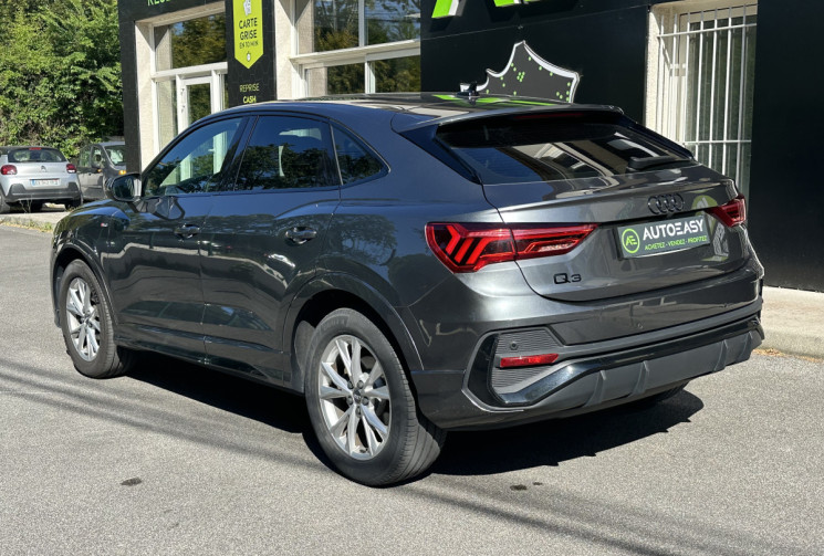 Audi Q3 SPORTBACK 1.5 TFSI MILD HYBRID 150 S LINE S TRONIC 7 *  ENTRETIEN AUDI * CT OK * GARANTIE 