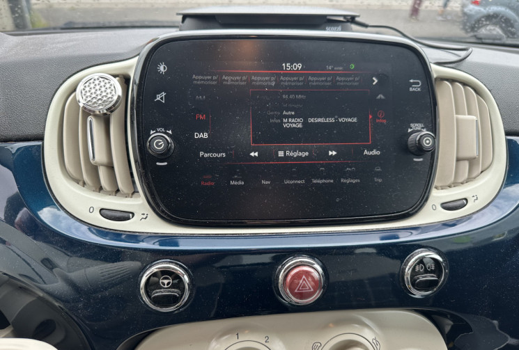 FIAT 500C 1.2 MPi 8V 69  LOUNGE