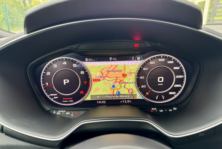 Audi TT MK3 2.0 TFSI 230 S LINE QUATTRO S TRONIC * PREPA + FLEXFUEL * HISTORIQUE ENTRETIEN COMPLET
