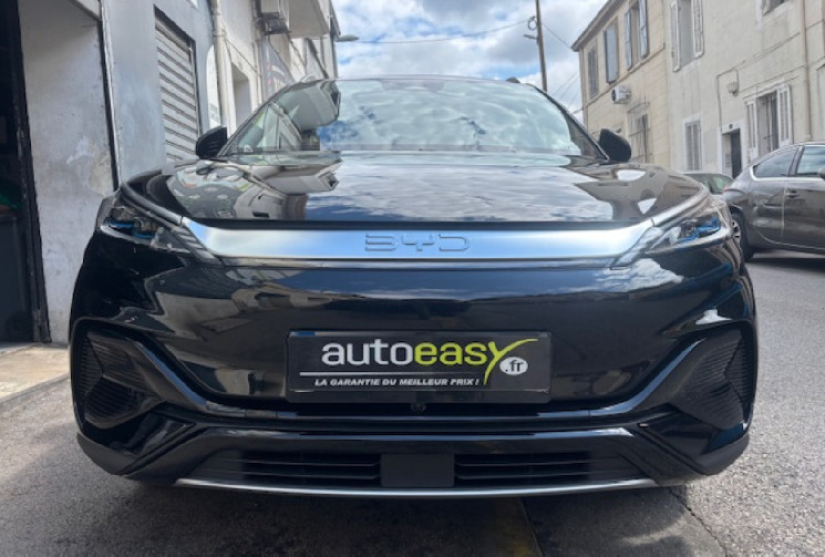 BYD Atto 3 Design 204cv 60,5 Kwh ORIGINE FRANCE 1er main / CARPLAY / CAMERA 360° / SIEGE CHAUFFANT
