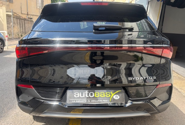 BYD Atto 3 Design 204cv 60,5 Kwh ORIGINE FRANCE 1er main / CARPLAY / CAMERA 360° / SIEGE CHAUFFANT