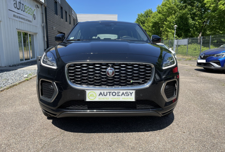 Jaguar E-Pace D165 ch MHEV R-Dynamic BVA AWD/Toit Pano/Apple CarPlay/ Sellerie Cuir et Elect. 