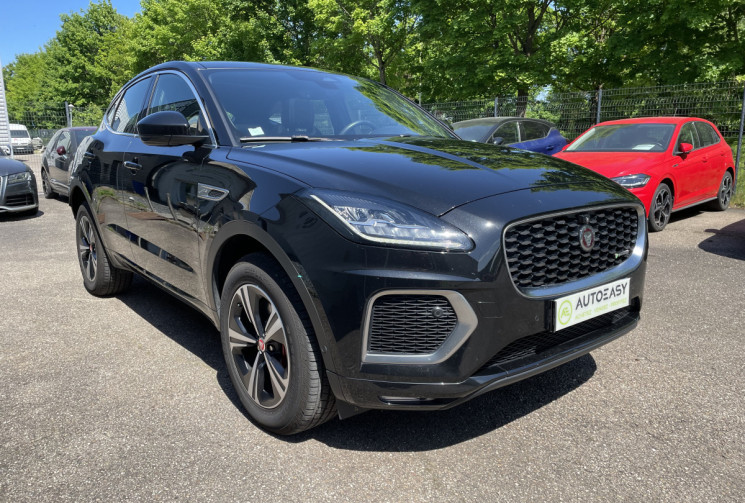 Jaguar E-Pace D165 ch MHEV R-Dynamic BVA AWD/Toit Pano/Apple CarPlay/ Sellerie Cuir et Elect. 