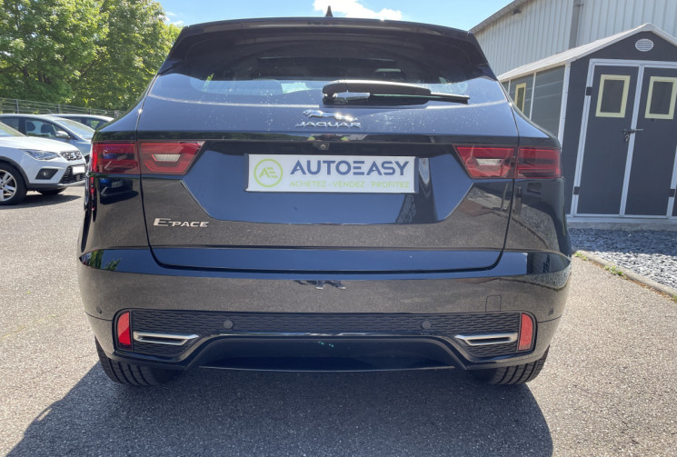 Jaguar E-Pace D165 ch MHEV R-Dynamic BVA AWD/Toit Pano/Apple CarPlay/ Sellerie Cuir et Elect. 
