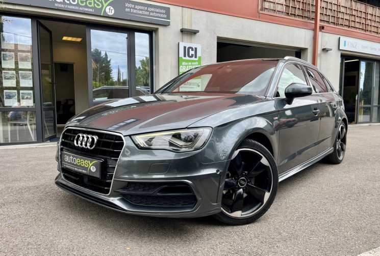 Audi A3 Sportback 2.0 TDI 150 ch S line S tronic 6 / TOIT OUVRANT / REGULATEUR ADAPTATIF  