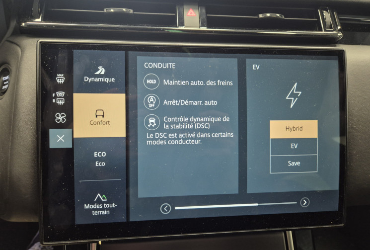 Land-Rover Range Rover Velar 2.0L P400e PHEV 404 ch HSE R-Dynamic