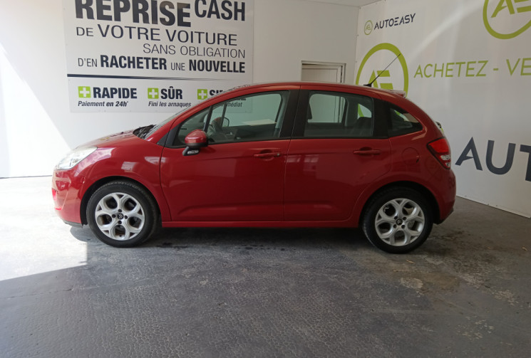 Citroën C3 2EME GENERATION MOTEUR 1.4i 75 DISTRIBUTION A JOUR ET ENTRETIEN CT VIERGE GARANTIE 6 MOIS