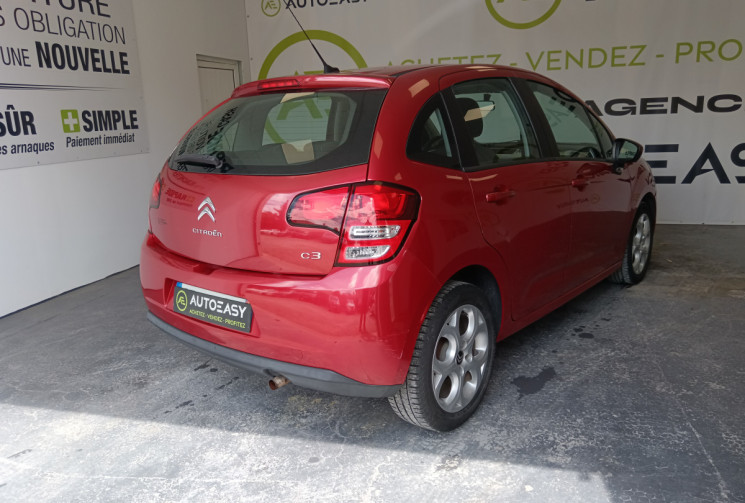Citroën C3 2EME GENERATION MOTEUR 1.4i 75 DISTRIBUTION A JOUR ET ENTRETIEN CT VIERGE GARANTIE 6 MOIS