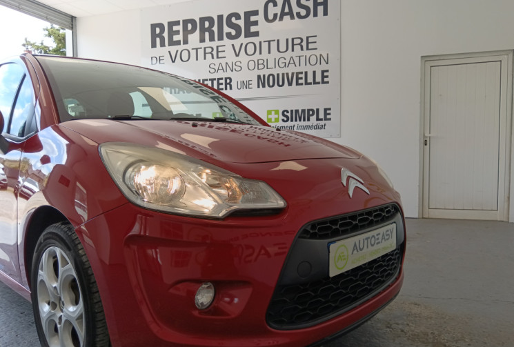 Citroën C3 2EME GENERATION MOTEUR 1.4i 75 DISTRIBUTION A JOUR ET ENTRETIEN CT VIERGE GARANTIE 6 MOIS