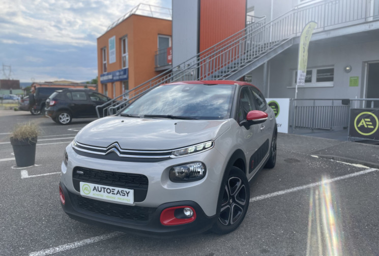 Citroën C3  1.2 Pure Tech 82 ch SHINE  Courroie de distribution OK entretien suivi