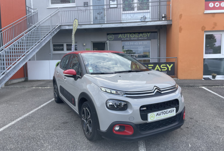 Citroën C3  1.2 Pure Tech 82 ch SHINE  Courroie de distribution OK entretien suivi