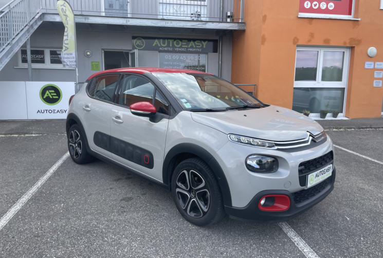 Citroën C3  1.2 Pure Tech 82 ch SHINE  Courroie de distribution OK entretien suivi