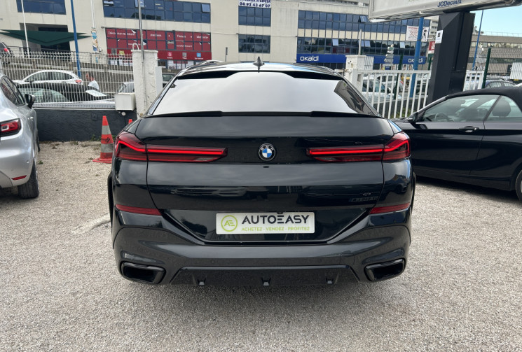 BMW X6 (G06) XDRIVE30D 265 Ch M SPORT BVA8 * ENTRETIEN BMW * CUIR BLANC * SIEGES + VOLANT CHAUFFANTS