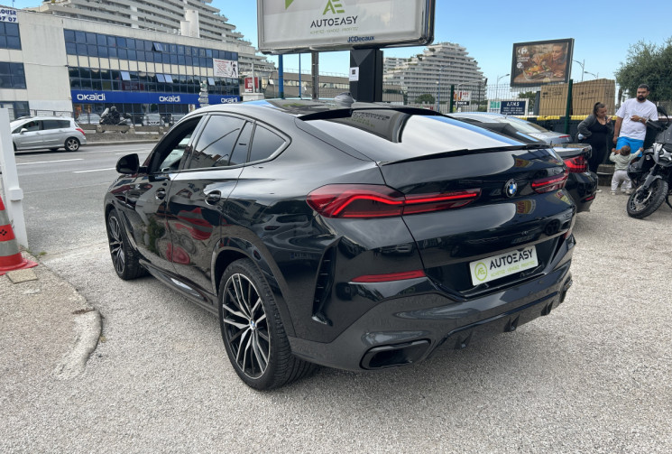 BMW X6 (G06) XDRIVE30D 265 Ch M SPORT BVA8 * ENTRETIEN BMW * CUIR BLANC * SIEGES + VOLANT CHAUFFANTS