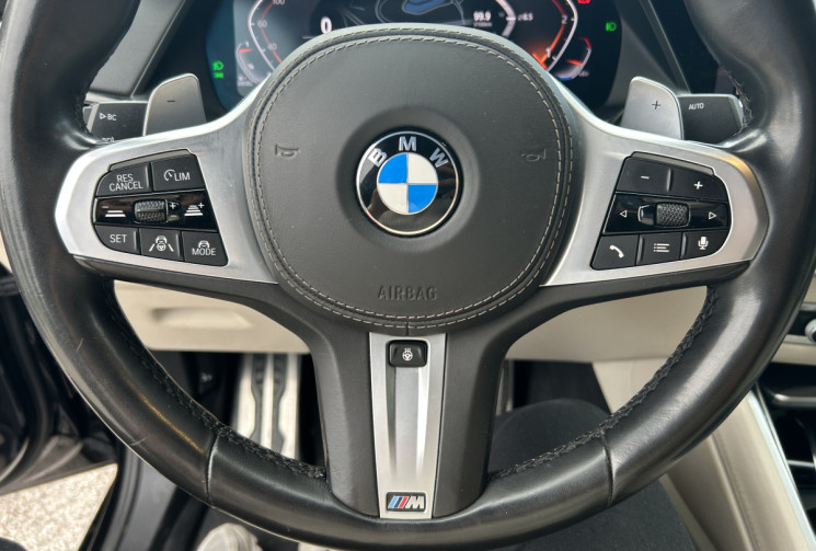 BMW X6 (G06) XDRIVE30D 265 Ch M SPORT BVA8 * ENTRETIEN BMW * CUIR BLANC * SIEGES + VOLANT CHAUFFANTS
