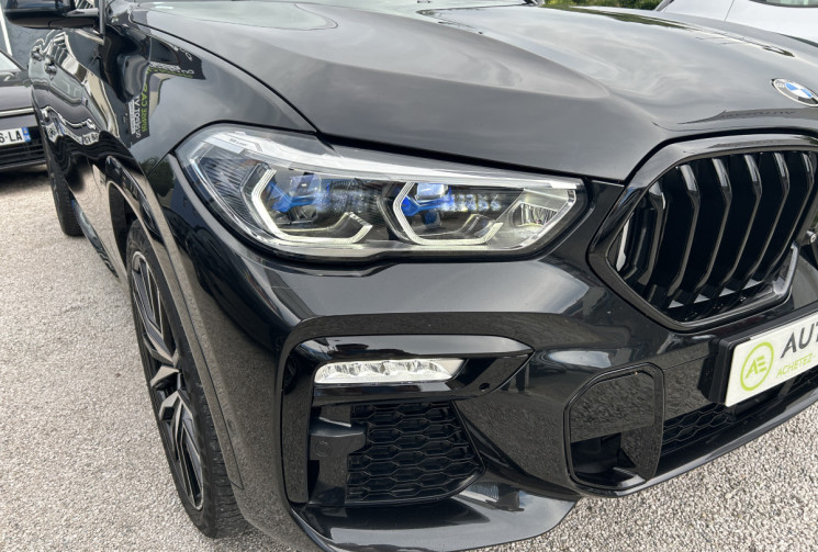 BMW X6 (G06) XDRIVE30D 265 Ch M SPORT BVA8 * ENTRETIEN BMW * CUIR BLANC * SIEGES + VOLANT CHAUFFANTS