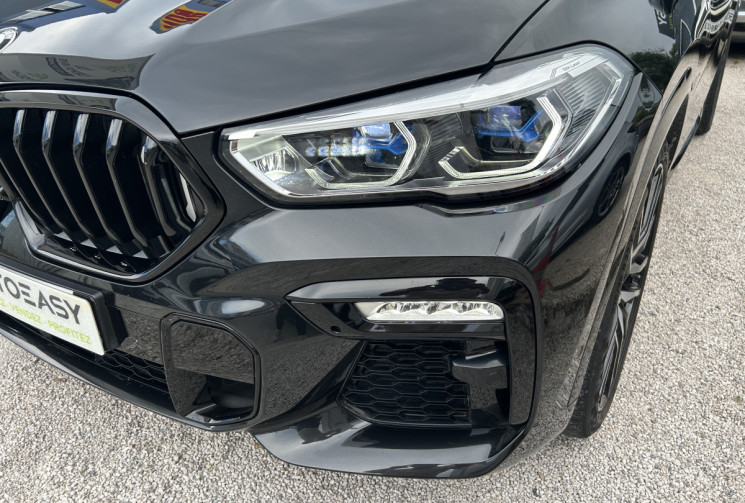 BMW X6 (G06) XDRIVE30D 265 Ch M SPORT BVA8 * ENTRETIEN BMW * CUIR BLANC * SIEGES + VOLANT CHAUFFANTS