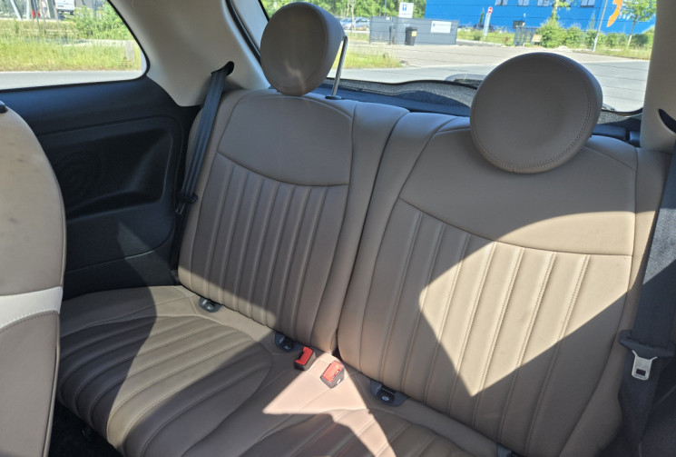 FIAT 500 1.2 69cv Pack Lounge * FULL CUIR * CARPLAY * RADAR  * TBE CARROSSERIE *             