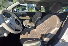 FIAT 500 1.2 69cv Pack Lounge * FULL CUIR * CARPLAY * RADAR  * TBE CARROSSERIE *             