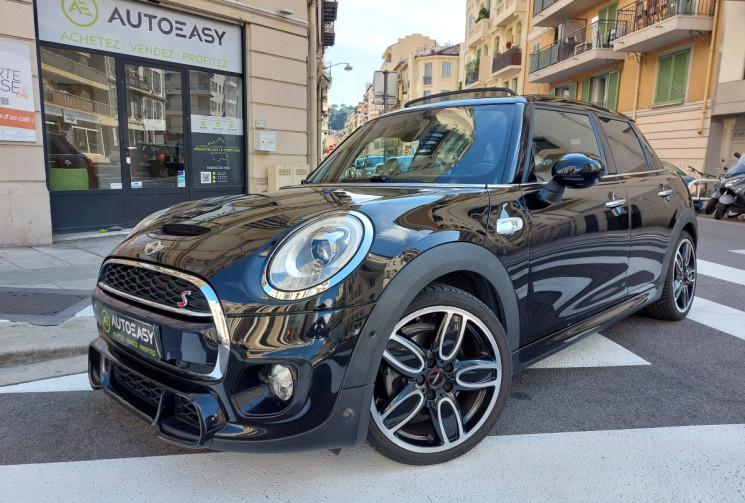 Mini Cooper S 2.0 i 192 CH JCW 5 PORTES BVA 1 ere main TOIT OUVRANT CUIR ...