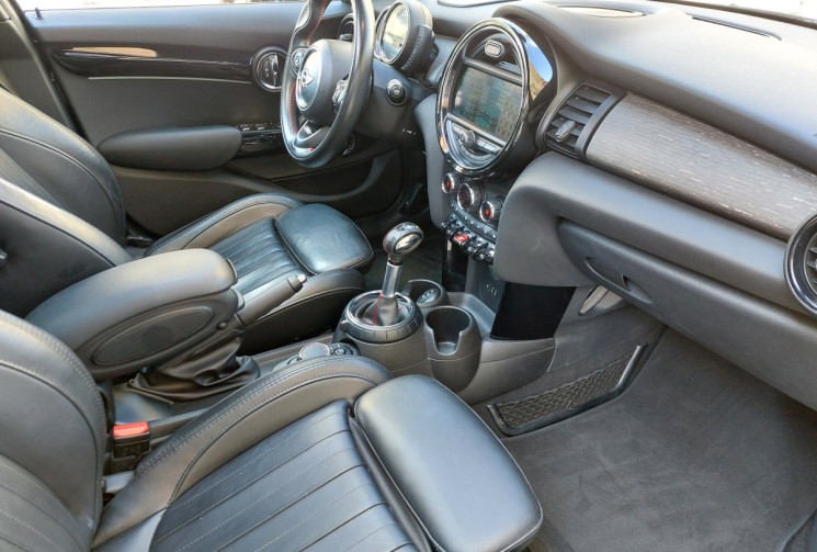 Mini Cooper S 2.0 i 192 CH JCW 5 PORTES BVA 1 ere main TOIT OUVRANT CUIR ...
