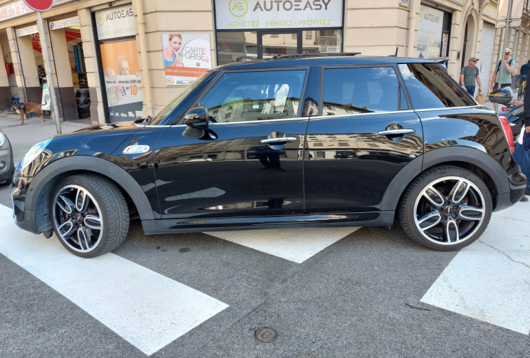 Mini Cooper S 2.0 i 192 CH JCW 5 PORTES BVA 1 ere main TOIT OUVRANT CUIR ...