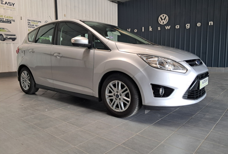 Ford C-MAX 1.0i 16V EcoBoost 125 cv- TITANIUM- TBE-GARANTIE-ENTRETIEN OK-